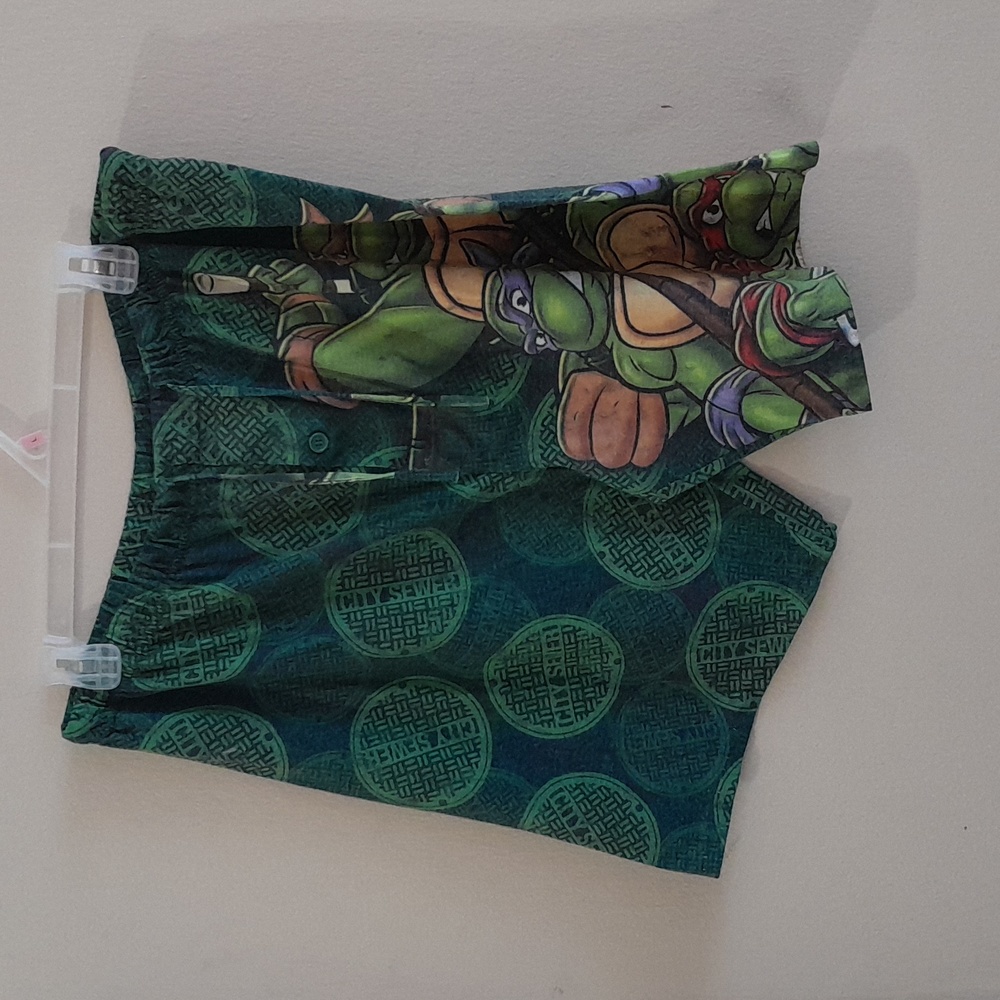 Nickelodeon Teenage Mutant Ninja Turtles Pajama Shorts Size Large